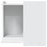 Cat Litter Box Enclosure - Stylish & Durable White Design