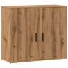 Artisian Oak Sideboard 80x33x70 cm - Stylish Storage Solution