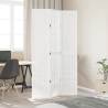 Elegant White Solid Wood 3-Panel Room Divider | HipoMarket UK