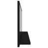 Bathroom Mirror Black 90x10.5x37 cm - Stylish & Functional