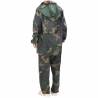 Mens Camo Print 2-Piece Rain Suit with Hood - XXL Waterproof