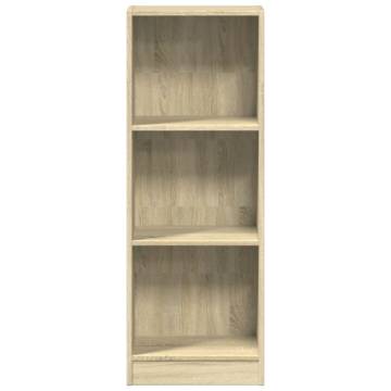 Sonoma Oak Bookcase - Stylish & Durable Storage Solution