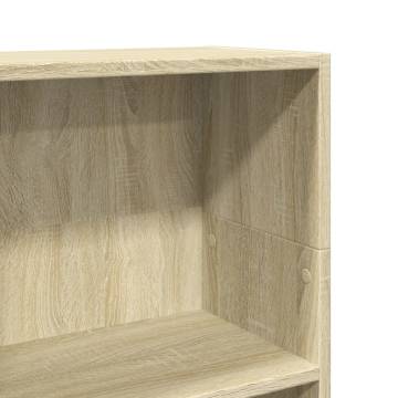 Sonoma Oak Bookcase - Stylish & Durable Storage Solution