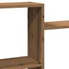 Artisian Oak Wall Shelf - 159x18x65 cm | Durable Engineered Wood