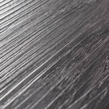 Self-adhesive PVC Flooring Planks 5.21 m² - Black & White