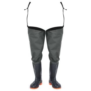 Hip Waders Dark Green Size 41 - Durable & Comfortable | Hipo Market