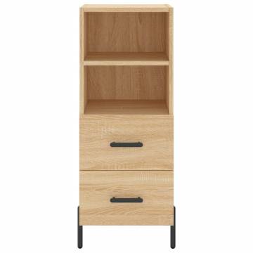 Highboard Sonoma Oak | Stylish Engineered Wood Storage | HipoMarket