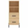 Highboard Sonoma Oak | Stylish Engineered Wood Storage | HipoMarket