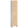 Bookcase Grey Sonoma 40x24x176 cm - Stylish Storage Solution