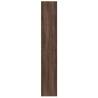 Stylish Brown Oak Bookcase - 60x24x143 cm | Hipomarket