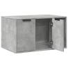 Cat Litter Box Enclosure – Concrete Grey Pet Furniture | HipoMarket