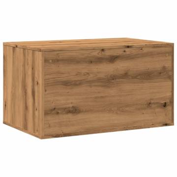 Cat Litter Box Enclosure in Artisian Oak - 80x50x45 cm