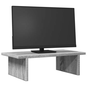 Monitor Stand Grey Sonoma - Enhance Your Workspace | Hipo Market