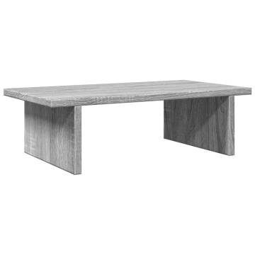 Monitor Stand Grey Sonoma - Enhance Your Workspace | Hipo Market