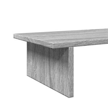 Monitor Stand Grey Sonoma - Enhance Your Workspace | Hipo Market