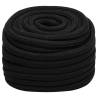 Work Rope Black 25mm 50m Polyester | Durable & Versatile