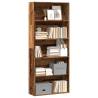 Book Cabinet Old Wood 80x30x189 cm | Engineered Wood Storage