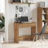 Stylish Artisian Oak Desk - Compact & Durable 80x40 cm