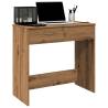 Stylish Artisian Oak Desk - Compact & Durable 80x40 cm