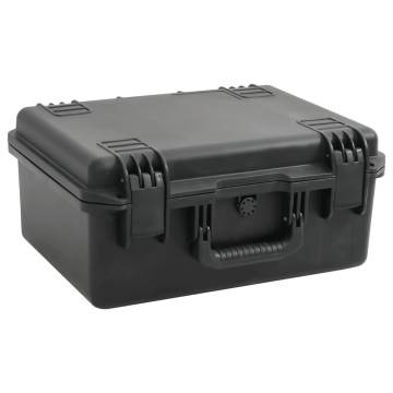 Portable Flight Case Black 49x38x23 cm - Heavy-Duty Protection