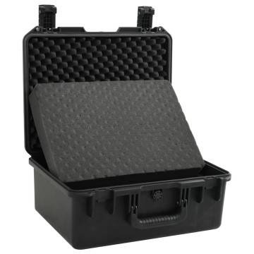 Portable Flight Case Black 49x38x23 cm - Heavy-Duty Protection