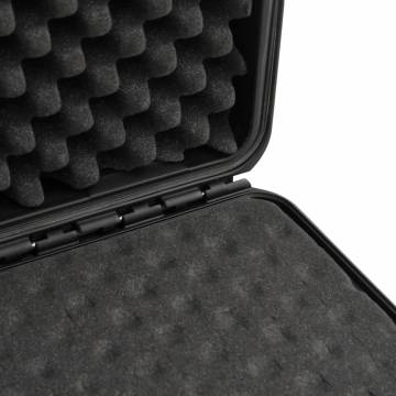 Portable Flight Case Black 49x38x23 cm - Heavy-Duty Protection