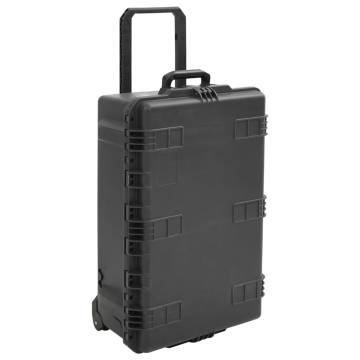 Portable Flight Case Black 79.5x51.5x30.5 cm - Durable Protection