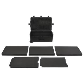 Portable Flight Case Black 79.5x51.5x30.5 cm - Durable Protection