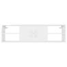 High Gloss White Wall Shelf - Stylish & Practical Storage