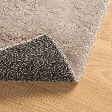 HUARTE Soft Washable Rug in Sand - 80x150 cm | HipoMarket UK