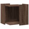 Cat Litter Box Enclosure - Brown Oak | Stylish & Functional