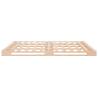 Super King Bed Frame 180x200 cm - Solid Wood Pine