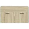 Sink Cabinet Sonoma Oak 80x38.5 cm | Stylish Storage Solution