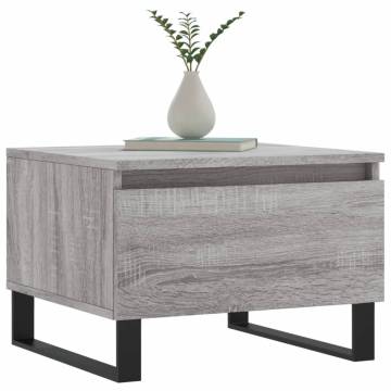 Elegant Grey Sonoma Coffee Tables - 2 pcs | Hipomarket