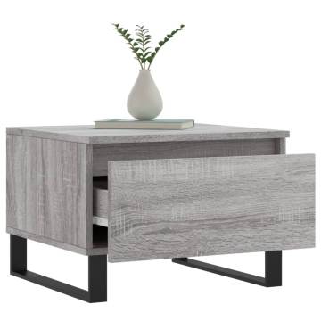 Elegant Grey Sonoma Coffee Tables - 2 pcs | Hipomarket