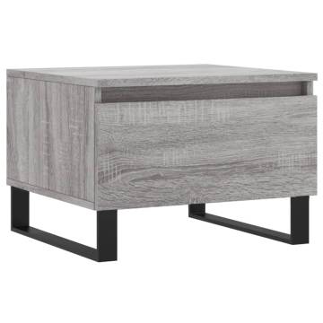 Elegant Grey Sonoma Coffee Tables - 2 pcs | Hipomarket