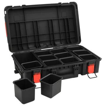 Portable Flight Case Black 56.5x34x16 cm - Durable & Secure