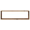 Wall Cube Shelves - 4 pcs Old Wood | Practical Storage Solution