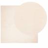 HUARTE Short Pile Soft Beige Rug 240x240 cm - Washable & Non-Slip