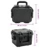 Portable Flight Case Black - Heavy Duty Protection | HiPoMarket