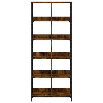 Bookshelf Smoked Oak - Stylish Storage Solution | HipoMarket