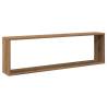 Wall Cube Shelves - 4 pcs Artisan Oak - Stylish & Functional