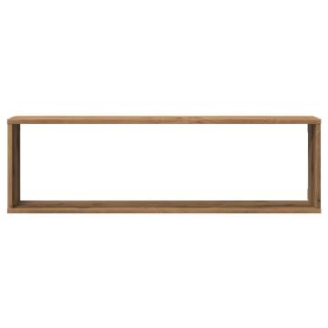 Wall Cube Shelves - 4 pcs Artisan Oak - Stylish & Functional