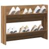  Wall Shoe Cabinet Artisan Oak 80x18x60 cm Engineered Wood Colour artisan oak Quantity in Package 1 Height 60 cm Width 80 cm 