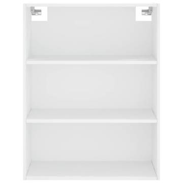 Stylish Highboard White 69.5x34x180 cm | HipoMarket UK