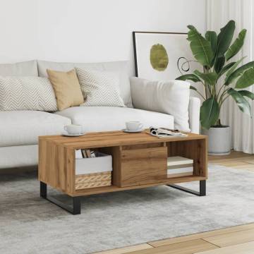 Artisan Oak Coffee Table - 90x50 cm | HipoMarket