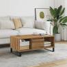  Coffee Table Artisan Oak 90x50x36.5 cm Engineered Wood Colour artisan oak Quantity in Package 1 