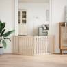 Foldable Dog Gate - 160 cm Poplar Wood | Hipomarket UK