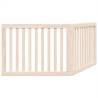 Foldable Dog Gate - 160 cm Poplar Wood | Hipomarket UK