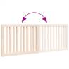 Foldable Dog Gate - 160 cm Poplar Wood | Hipomarket UK